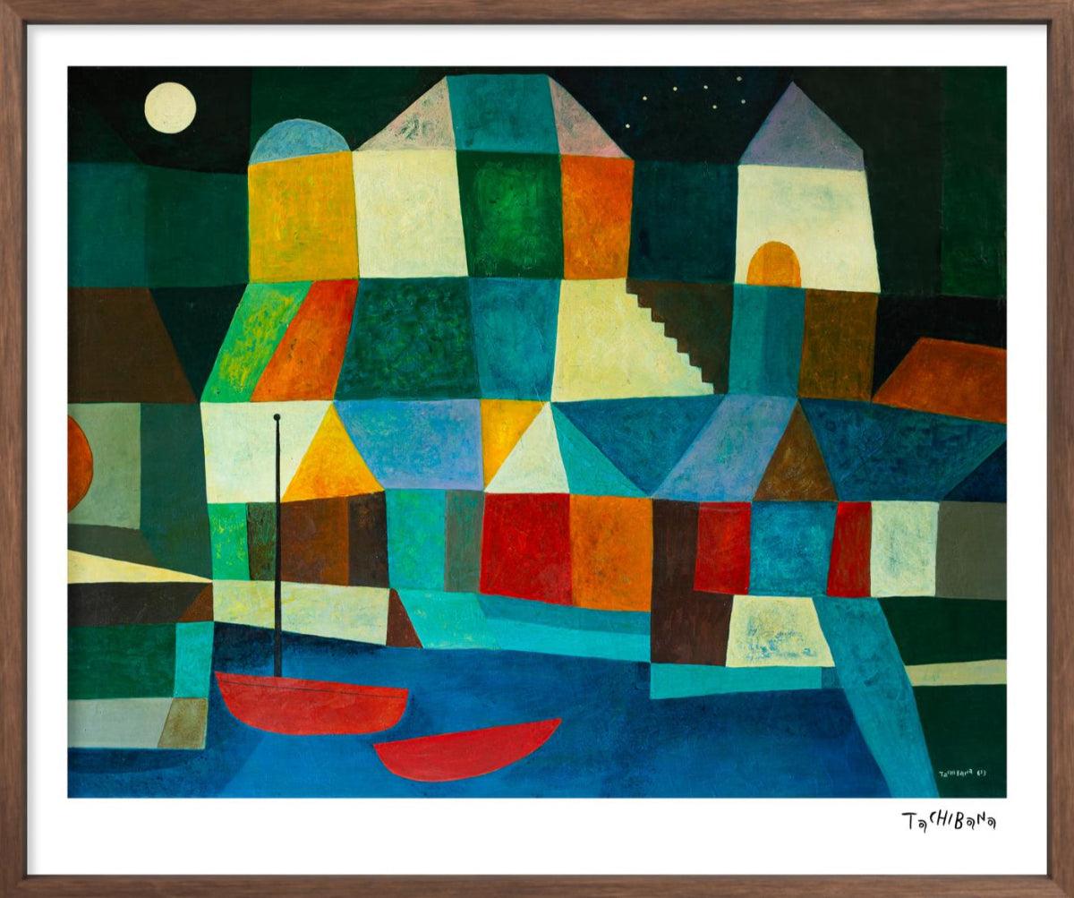 Barco rojo - Yoshiro Tachibana Art Gallery