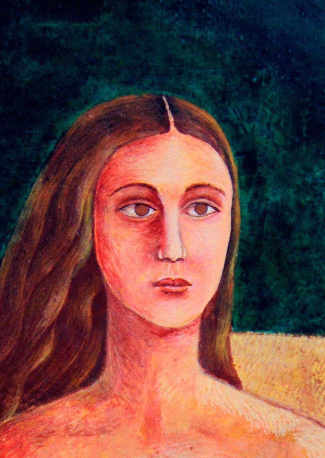 Mujer y espiga - Yoshiro Tachibana Art Gallery