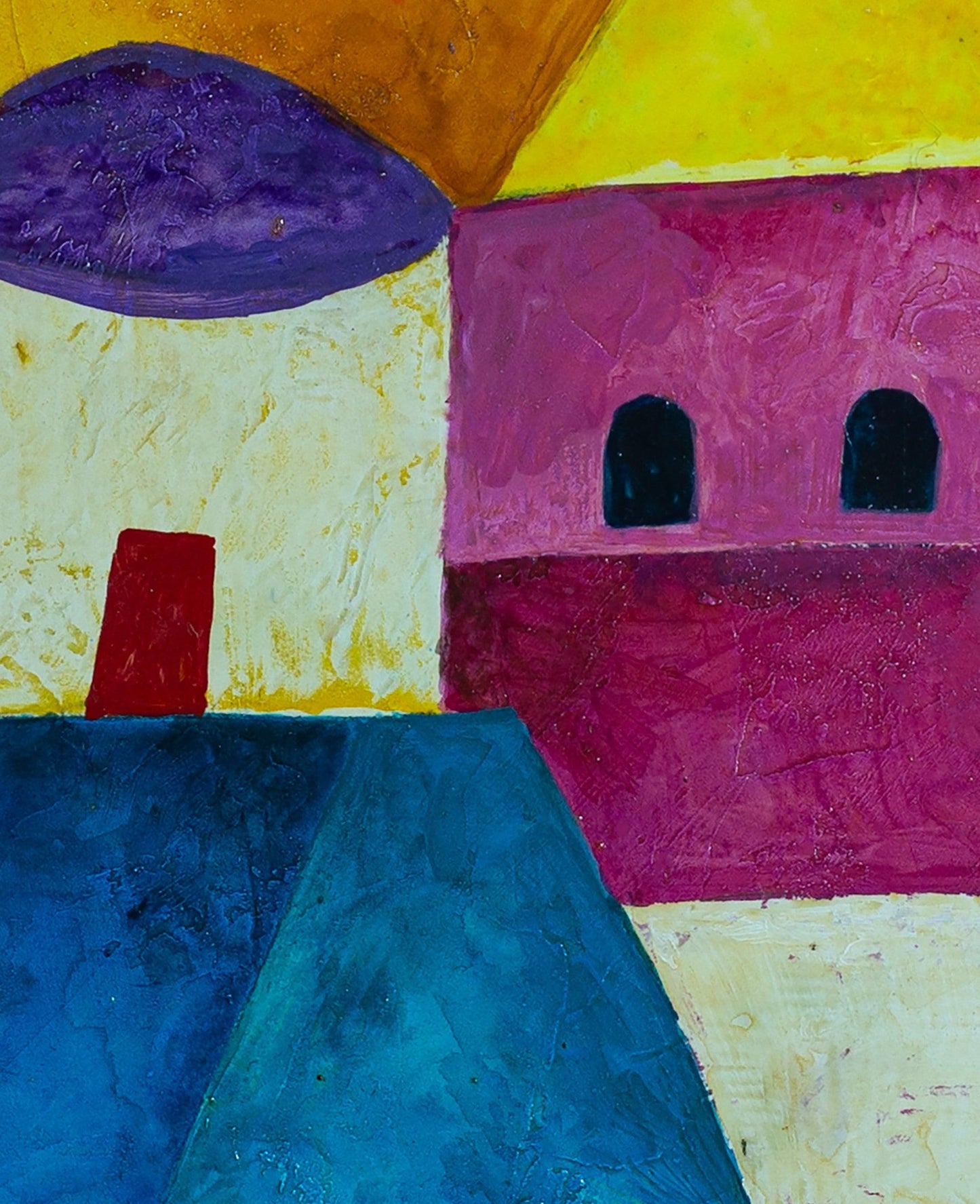 Plaza en la noche - Yoshiro Tachibana Art Gallery