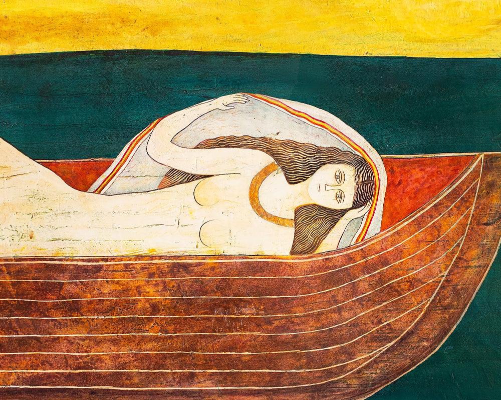 Trágica barca humana - Yoshiro Tachibana Art Gallery