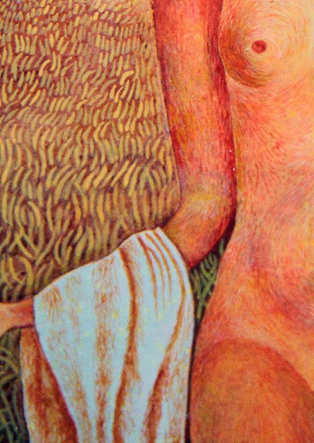 Mujer y espiga - Yoshiro Tachibana Art Gallery